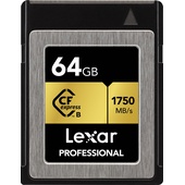 Lexar CFexpress Type B Professional Compact Flash Memory Card 64GB