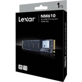 Lexar NM610 1TB Rbna Internal SSD PCIe (Retail Box)