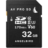 Angelbird 32GB AV Pro MK2 UHS-II SDHC Memory Card