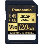 Panasonic 128GB UHS-II SDXC Memory Card
