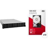 Synology RackStation RS3517xs+ 120TB 12-Bay NAS Enclosure