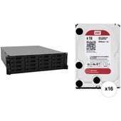 Synology RackStation RS2818RP+ 64TB 16-Bay NAS Enclosure