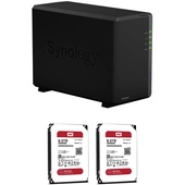 Synology DiskStation 16TB DS218play 2-Bay NAS Enclosure