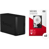 Synology DiskStation 20TB DS218 2-Bay NAS Enclosure