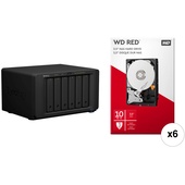 Synology DiskStation DS1618+ 60TB 6-Bay NAS Enclosure