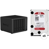 Synology DiskStation 20TB DS1019+ 5-Bay NAS Enclosure