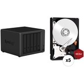 Synology DiskStation 30TB DS1019+ 5-Bay NAS Enclosure