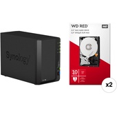 Synology DiskStation 20TB DS218+ 2-Bay NAS Enclosure