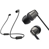 Sony WIC310B Wireless In-ear Headphones Black