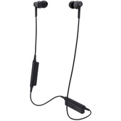 Audio-Technica Consumer ATH-CKR35BT Sound Reality Wireless In-Ear Headphones (Black)
