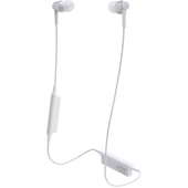 Audio-Technica Consumer ATH-CKR35BT Sound Reality Wireless In-Ear Headphones (Silver)