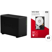 Synology DiskStation 24TB DS218play 2-Bay NAS Enclosure