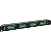 Tascam BO-32DE Rackmount 32-Channel DB25 to Euroblock I/O Adapter