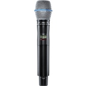 Shure AD2/B87A Digital Handheld Wireless Microphone Transmitter with Beta 87A Capsule