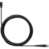 Shure TwinPlex TL47 Omnidirectional Lavalier Microphone with Accessories (Microdot, Black)