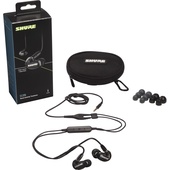 Shure SE215 Sound-Isolating Earphones with 3.5mm Remote/Mic Cable (Black)