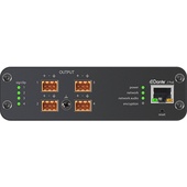 Shure Microflex Advance 4-Channel Dante Mic/Line Audio Network Interface Unit (Block Outputs)