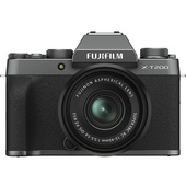 Fujifilm X-T200 Mirrorless Digital Camera with 15-45mm Lens (Dark Silver)