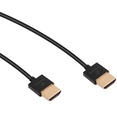 Pearstone 3' Ultra-Thin, High-Speed HDMI Cable with Ethernet (Black)