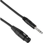 Pearstone PM Series 1/4" TRS M to XLR F Professional Interconnect Cable - 10' (3.0 m)