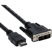 Pearstone 15' HDMI to DVI Cable
