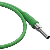 Canare Mini-WECO Video Patch Cord (3', Green)