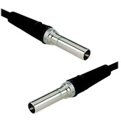 Canare Video Patch Cord (2', Black)