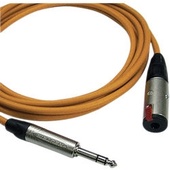 Canare Starquad TRSM-TRSF Extension Cable (Orange, 25')