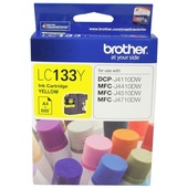 Brother LC133Y Yellow Ink Cartridge