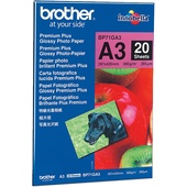 Brother BP71GA3 A3 Premium Glossy Photo Paper 260GSM 20 Sheets