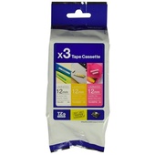 Brother TZe-33M3 12mm Tape Multi Pack