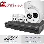 DAHUA Full HD 4 Channel Digital Surveillance Kit. Incl. 4 Port HD