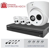 DAHUA Full HD 8 Channel Digital Surveillance Kit. Incl. 8 Port HD