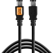 Tether Tools TetherPro FireWire 400 6-Pin to 6-Pin Cable (Black, 15' )