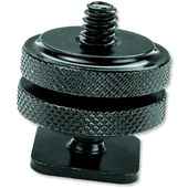 Tether Tools Rock Solid Hot Shoe 1/4"-20 Adapter (Black)