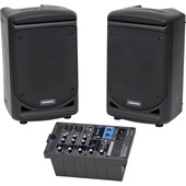 Samson Expedition XP300 6" 2-Way 300W Portable Stereo PA System