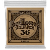 Ernie Ball .036 Earthwood Phosphor Bronze Acoustic Guitar Strings