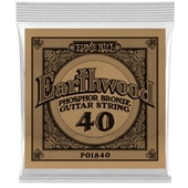 Ernie Ball .040 Earthwood Phosphor Bronze Acoustic Guitar Strings