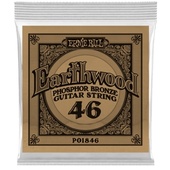 Ernie Ball .046 Earthwood Phosphor Bronze Acoustic Guitar Strings