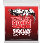 Ernie Ball Medium Nickel Wound W/Wound G Electric Guitar Strings - 13-56 Gauge