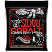 Ernie Ball Skinny Top Heavy Bottom Slinky Cobalt Electric Guitar Strings - 10-52 Gauge