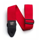 Ernie Ball Red Polypro Guitar Strap