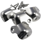 Ernie Ball Amp Corner Set Of 4, 3-screw Mount No Lip