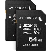 Angelbird 128GB Match Pack for the Fujifilm X-T3 (2 x 64GB)