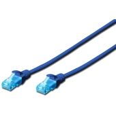 Digitus UTP CAT5e Blue Patch Lead 1.5m