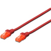 Digitus UTP CAT6 Red Patch Lead 1.0m