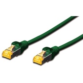 Digitus S-FTP CAT6A Green Patch Lead 3.0m