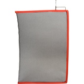 Matthews 149064 Open End Scrim - 24x36" - Black Double Scrim