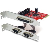 UNITEK 2 Port Serial + 1x Port Parallel PCI-E Card