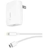 Belkin BOOST CHARGE USB-C Wall Charger 18W + USB-C to Lightning Cable